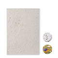 ASIDE – A5 wildflower seed paper sheet – White
