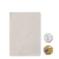 ASIDO – A6 wildflower seed paper sheet – White