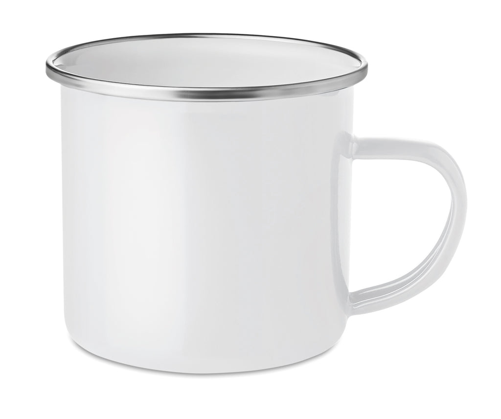 PLATEADO – Sublimation mug enamel 350ml – White