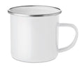 PLATEADO – Sublimation mug enamel 350ml – White