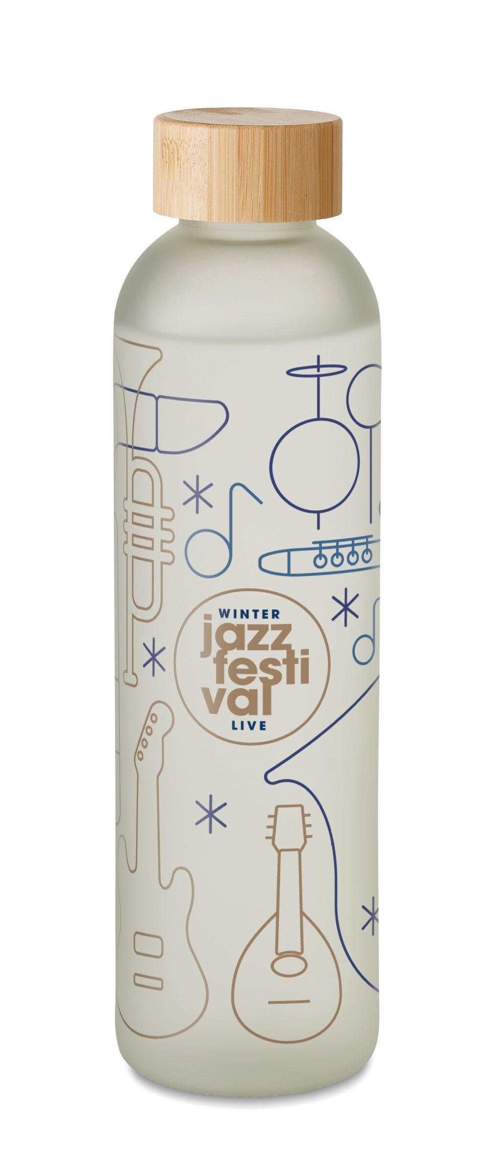 LOM – Sublimation glass bottle 650ml – item picture printed