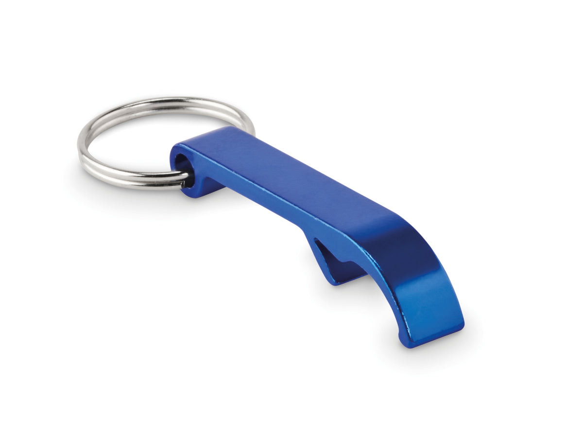 OVIKEY – Recycled aluminium key ring – Blue
