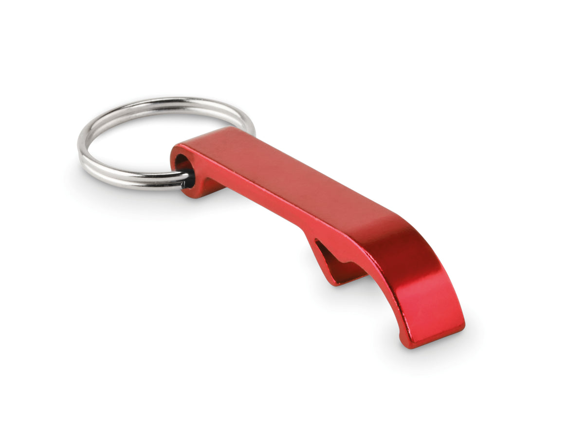 OVIKEY – Recycled aluminium key ring – Red
