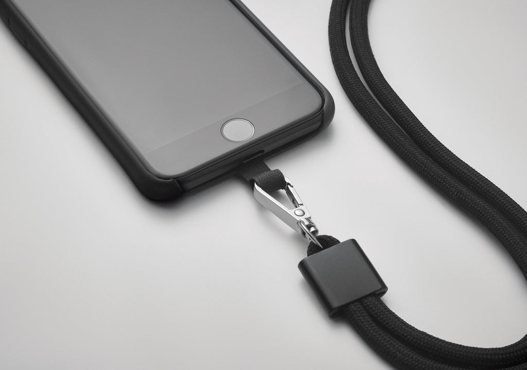 NONETTE – RPET Phone holder lanyard – item picture open