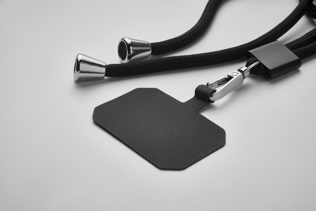 NONETTE – RPET Phone holder lanyard – item picture side