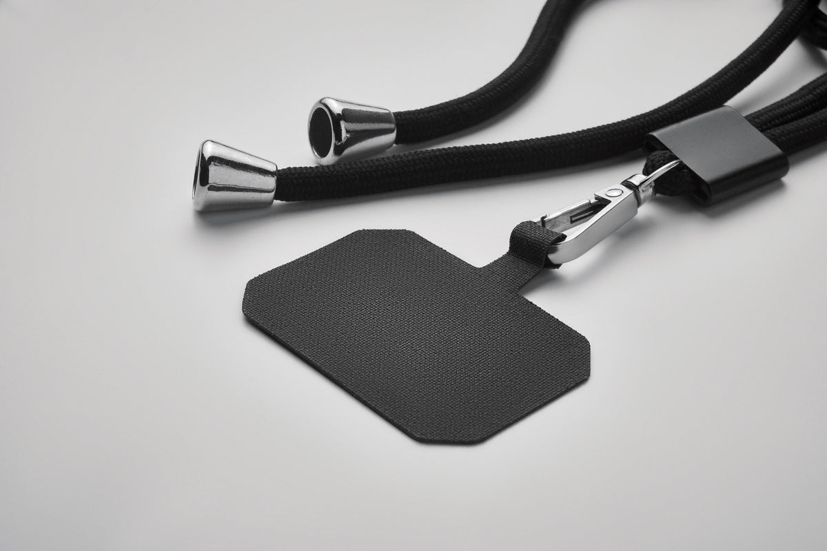 NONETTE – RPET Phone holder lanyard – item picture side