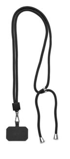 NONETTE – RPET Phone holder lanyard – Black