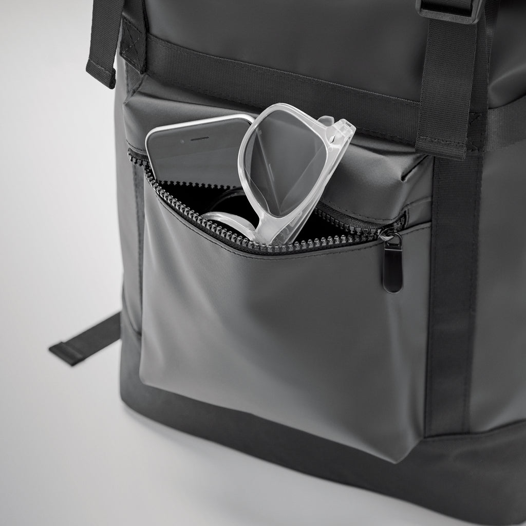 JAYA BAG – Rolltop backpack 50C tarpaulin – item detail picture