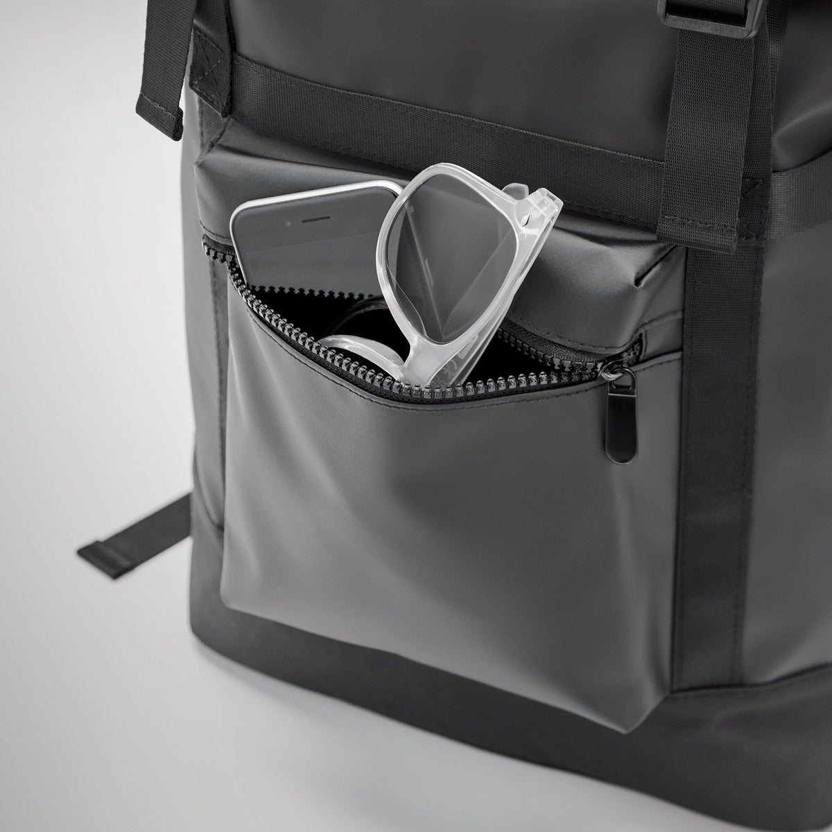 JAYA BAG – Rolltop backpack 50C tarpaulin – item detail picture