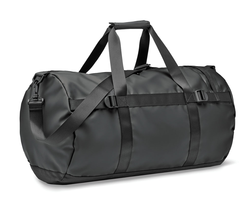 JAYA DUFFLE – Sports bag in 50C tarpaulin – Black