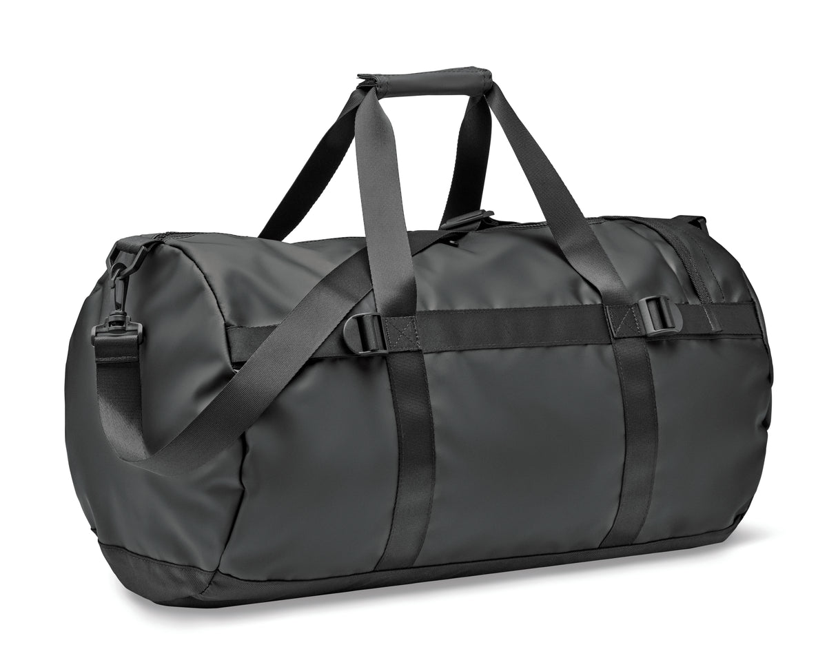 JAYA DUFFLE – Sports bag in 50C tarpaulin – Black
