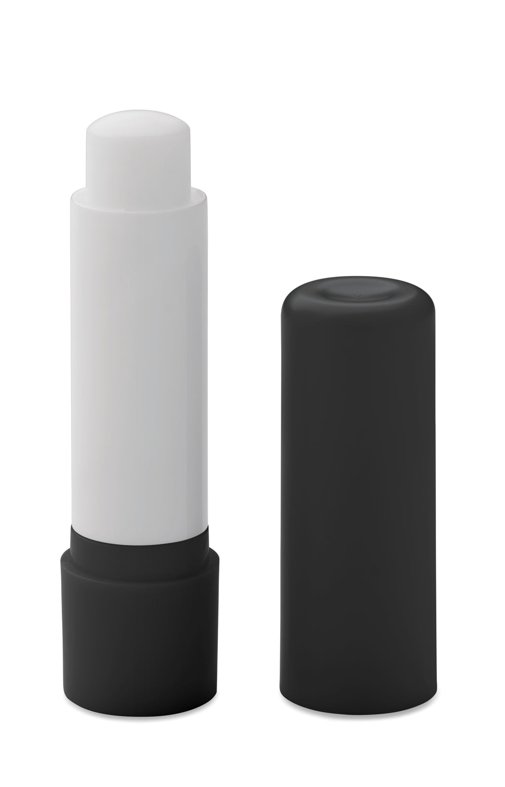 VEGAN GLOSS – Vegan lip balm in recycled ABS – Black