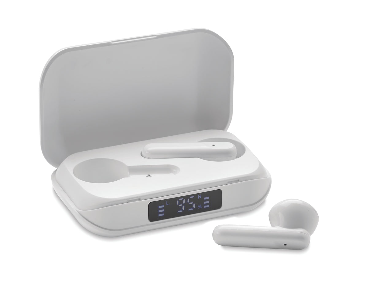 QUAVER – ABS TWS earbuds – White