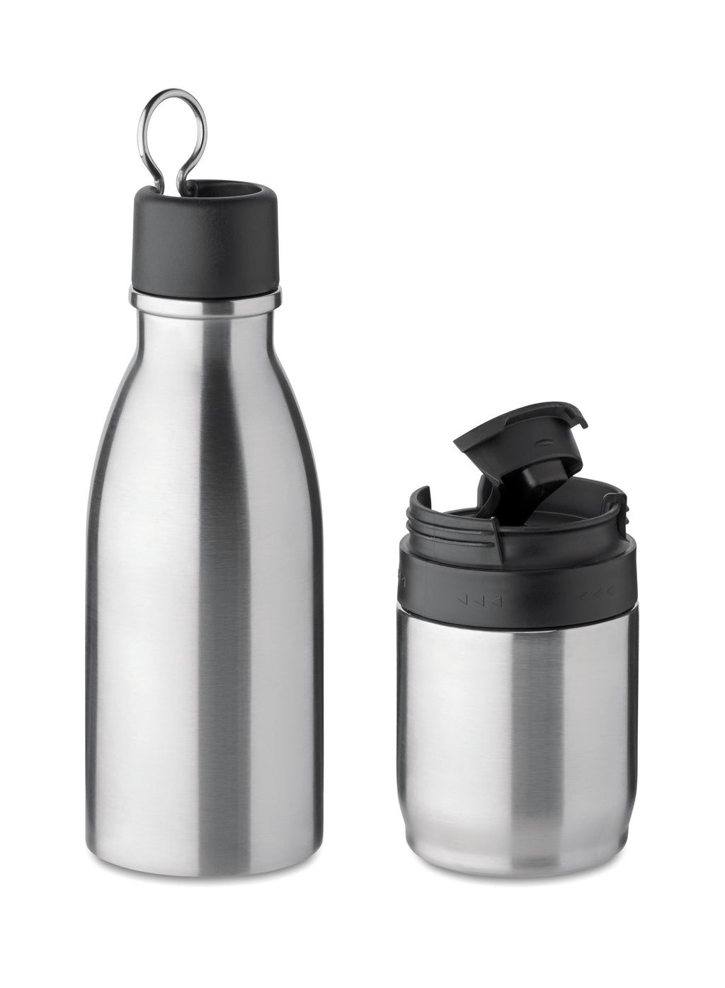 ATERA – 2 in 1 double wall bottle 500ml – item picture side
