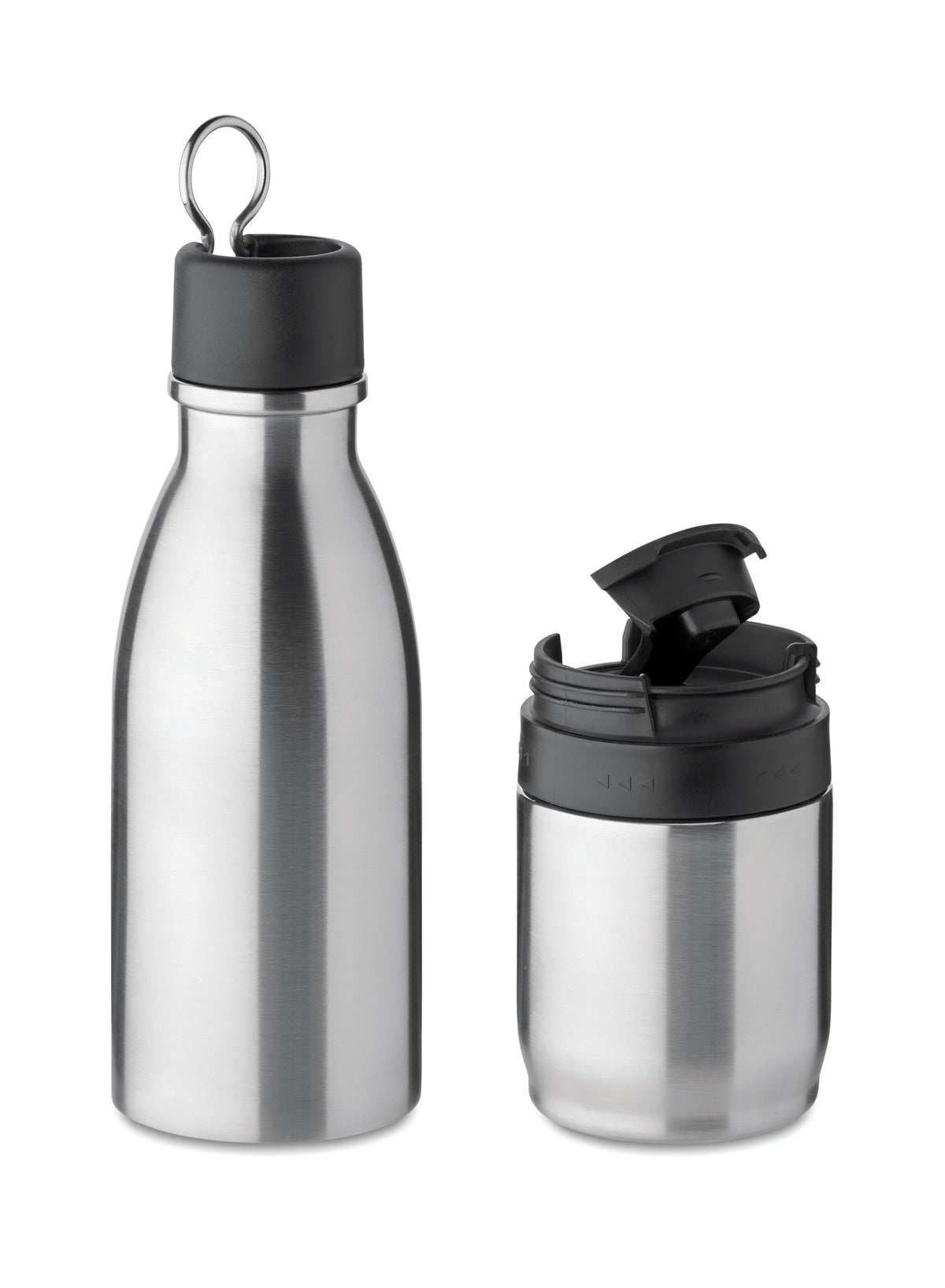 ATERA – 2 in 1 double wall bottle 500ml – item picture side