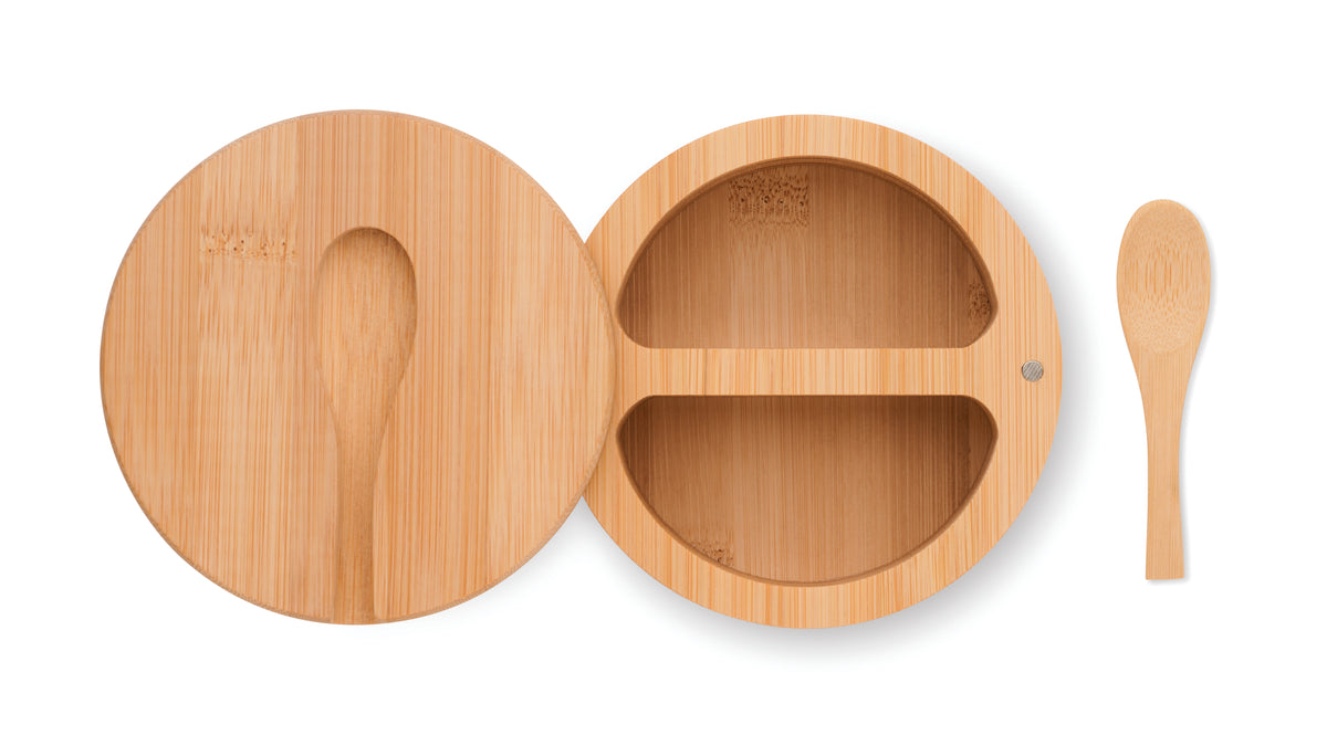 S&P – Salt and pepper bamboo box – item picture back