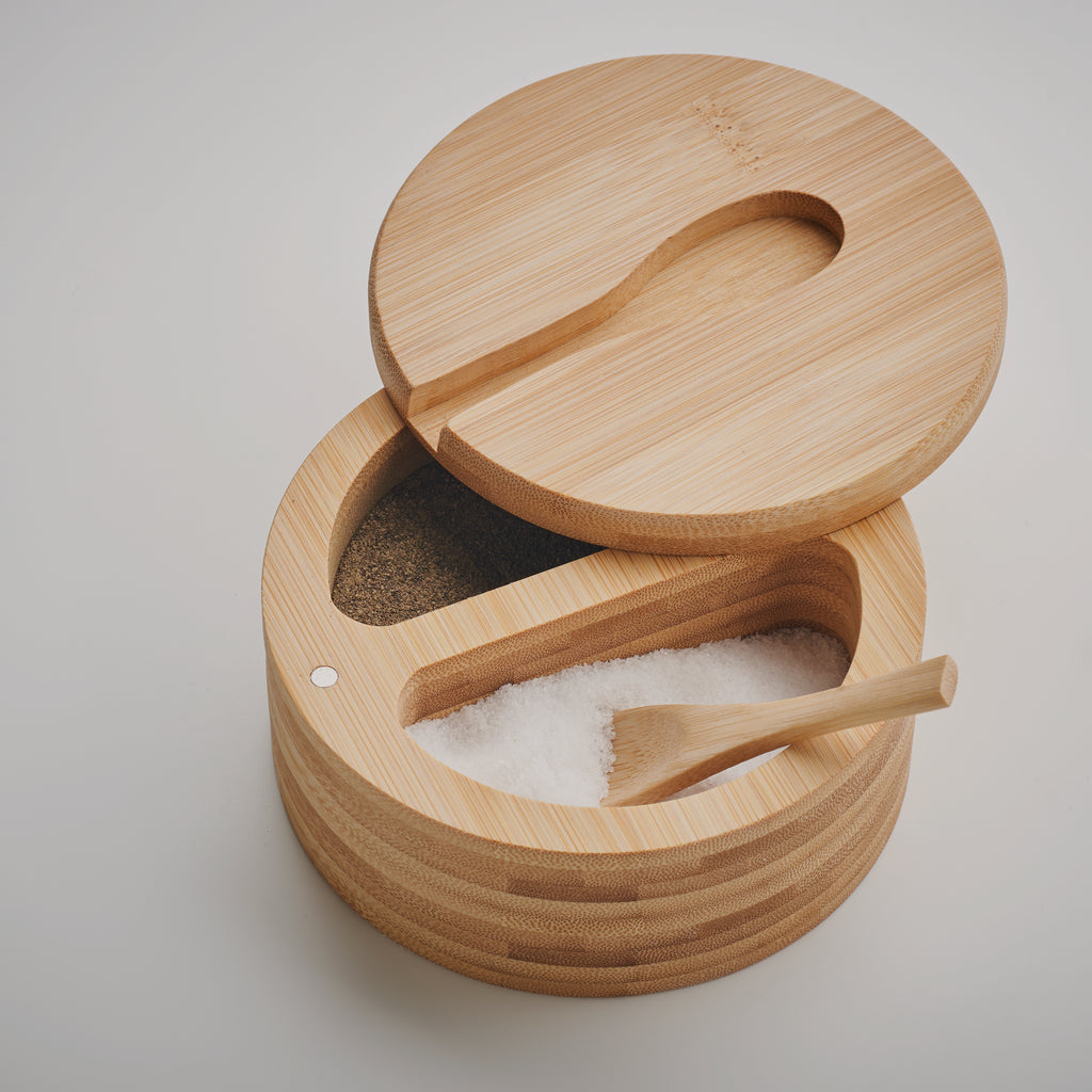 S&P – Salt and pepper bamboo box – item detail picture