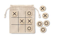 TOPOS – Wooden tic tac toe – Beige
