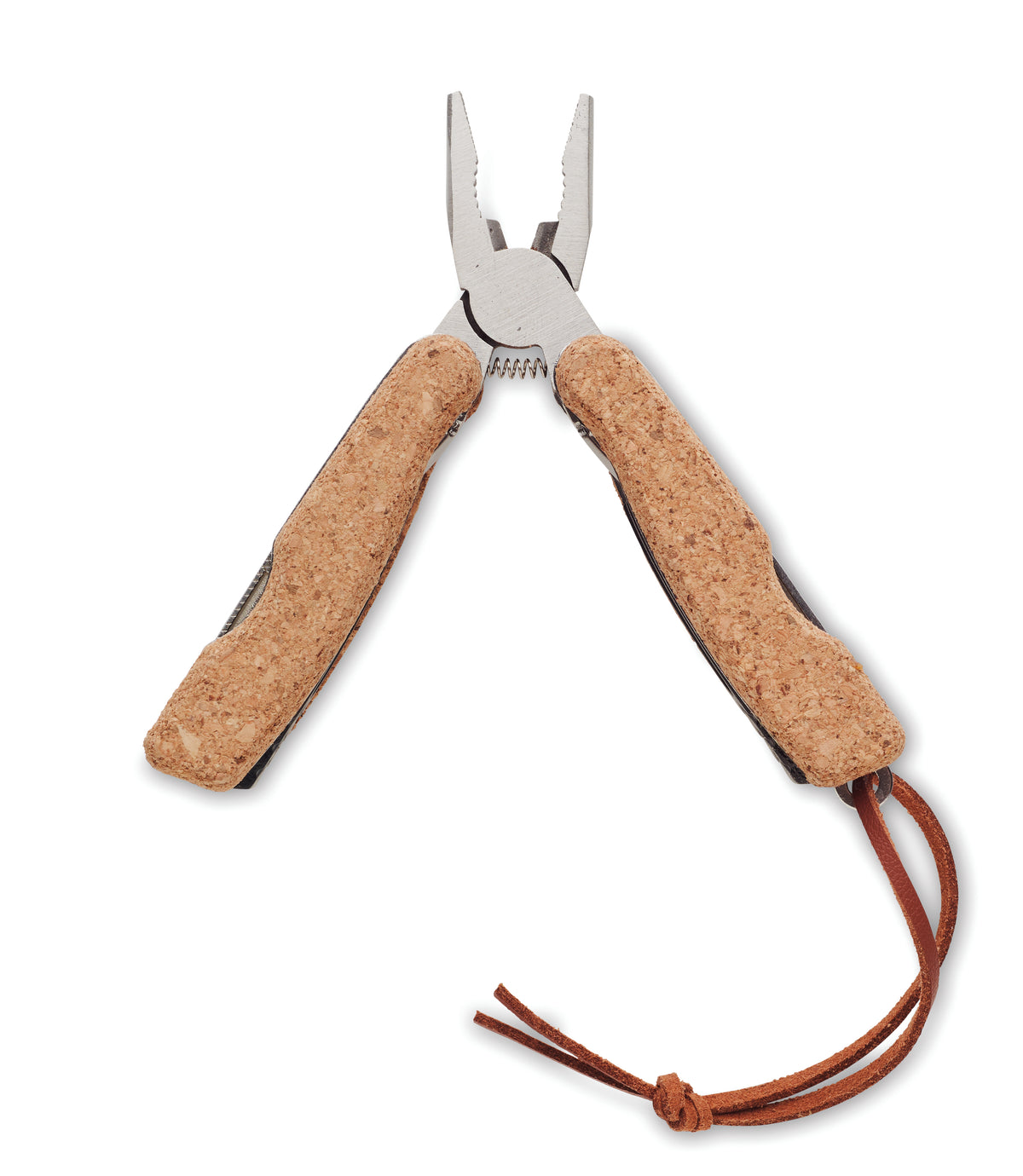 PLIERKORK – Multi tool pocket knife cork – item picture open