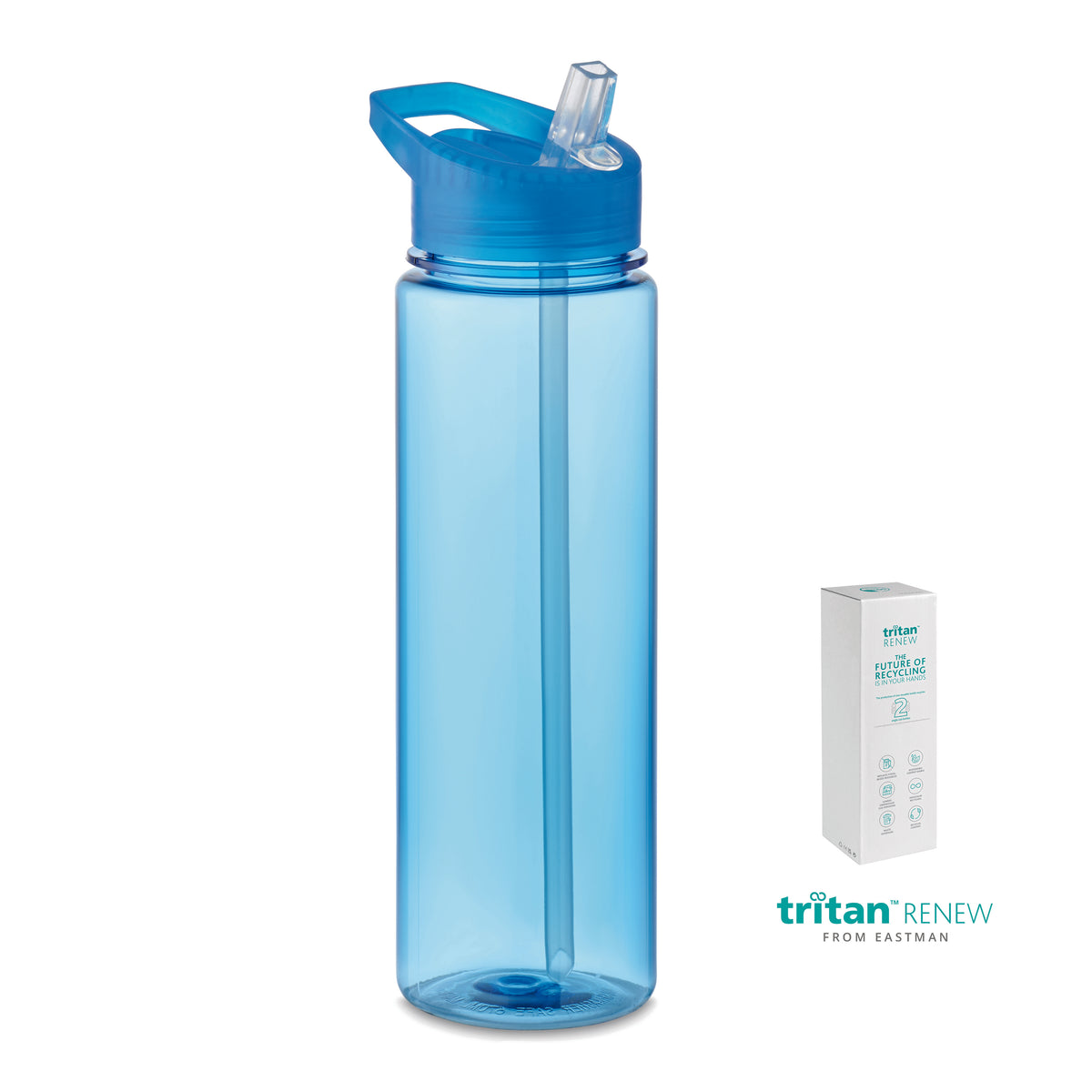 BAY – Tritan Renew™ bottle 650 ml – Transparent Blue