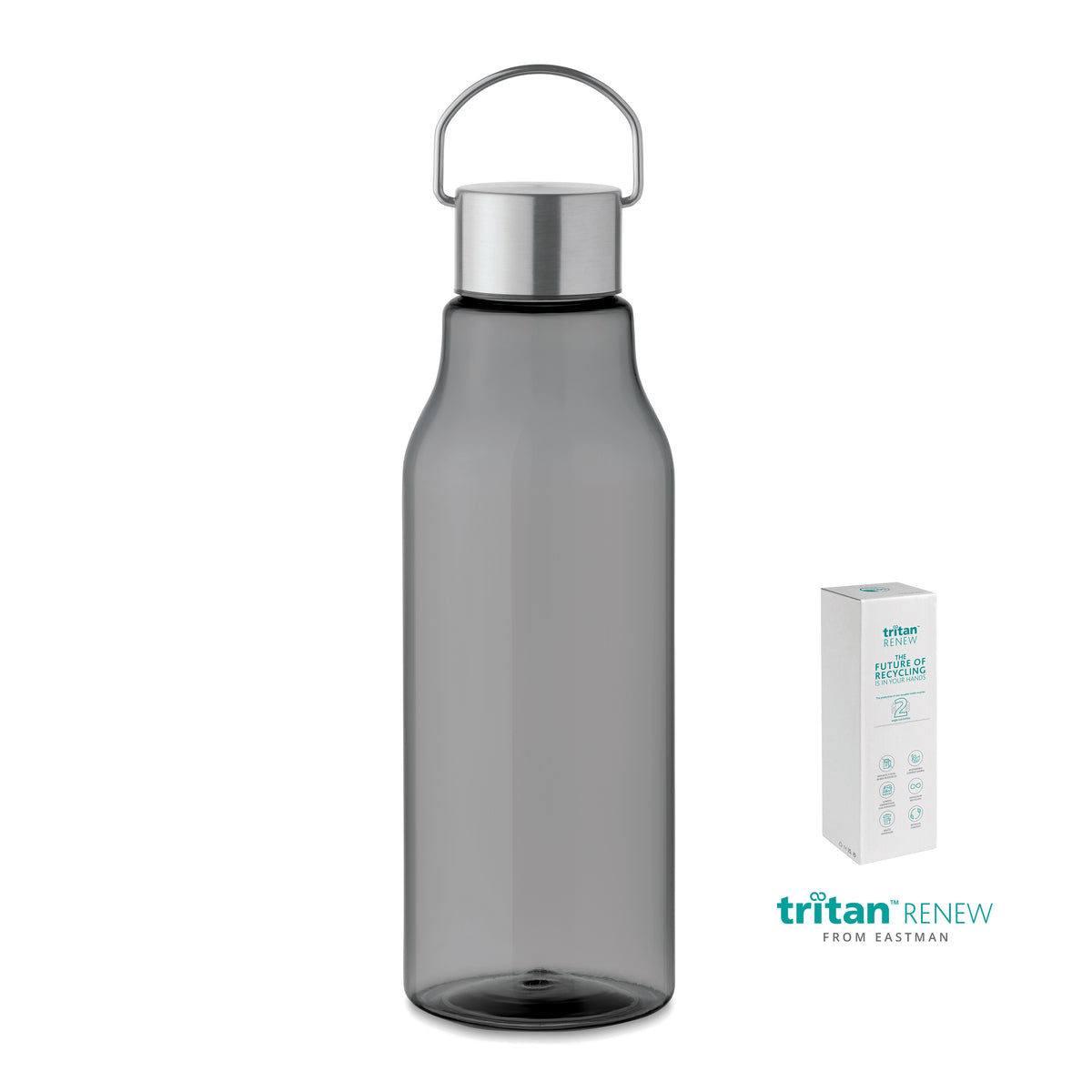 SOUND – Tritan Renew™ bottle 800ml – Transparent Grey