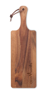 CIBO – Acacia wood serving board – item picture printed