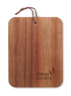 SERVIRO – Acacia wood cutting board – item picture printed
