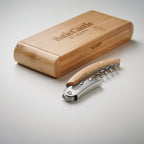 SONO – Waiter's knife in bamboo – item picture printed