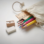 FUNDRAW – Kids drawing set in drawstring – item picture open