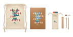 FUNDRAW – Kids drawing set in drawstring – item picture printed