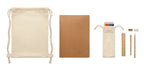 FUNDRAW – Kids drawing set in drawstring – Beige