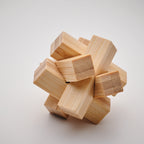 CUBENATS – Bamboo brain teaser star shape – item detail picture