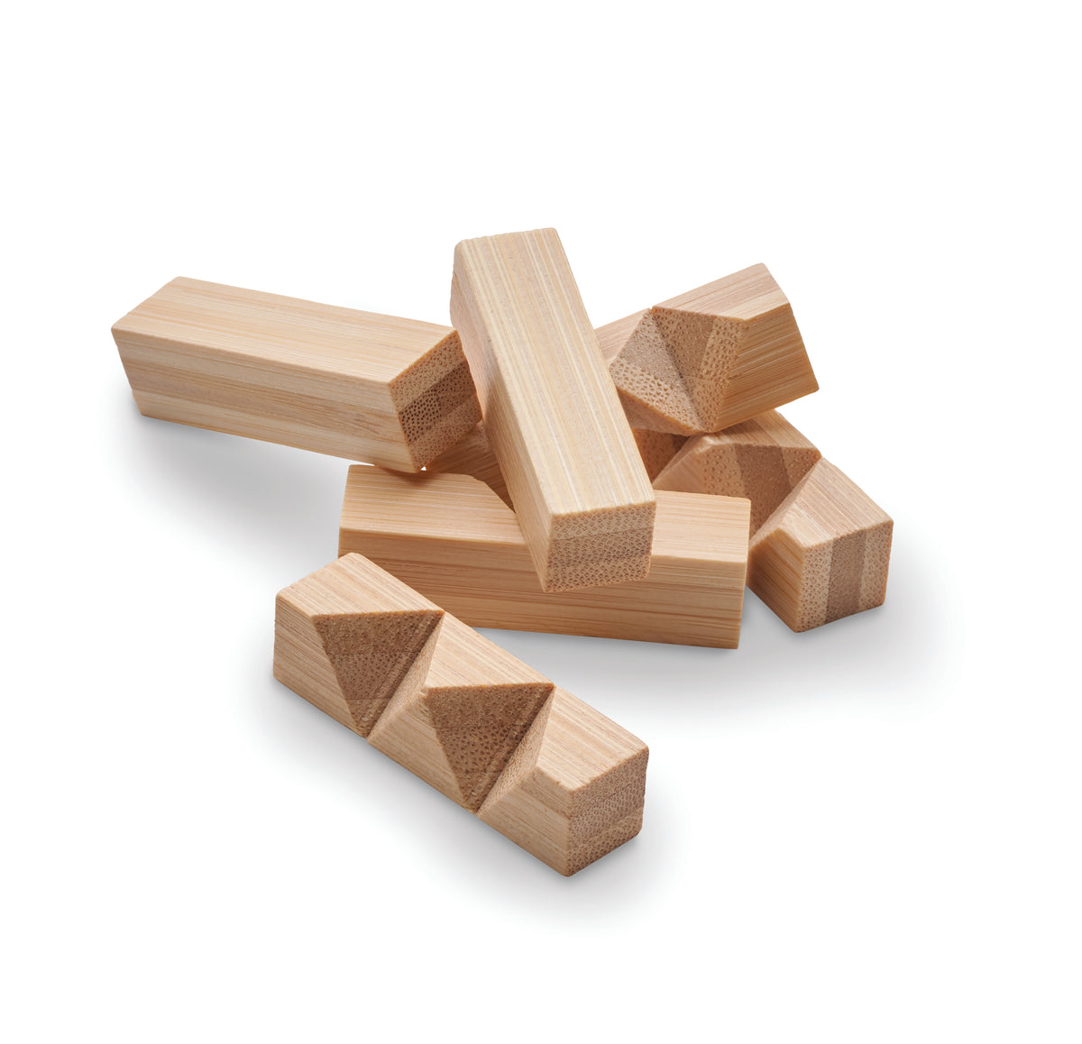 CUBENATS – Bamboo brain teaser star shape – item picture side