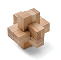 SQUARENATS – Bamboo brain teaser puzzle – Wood