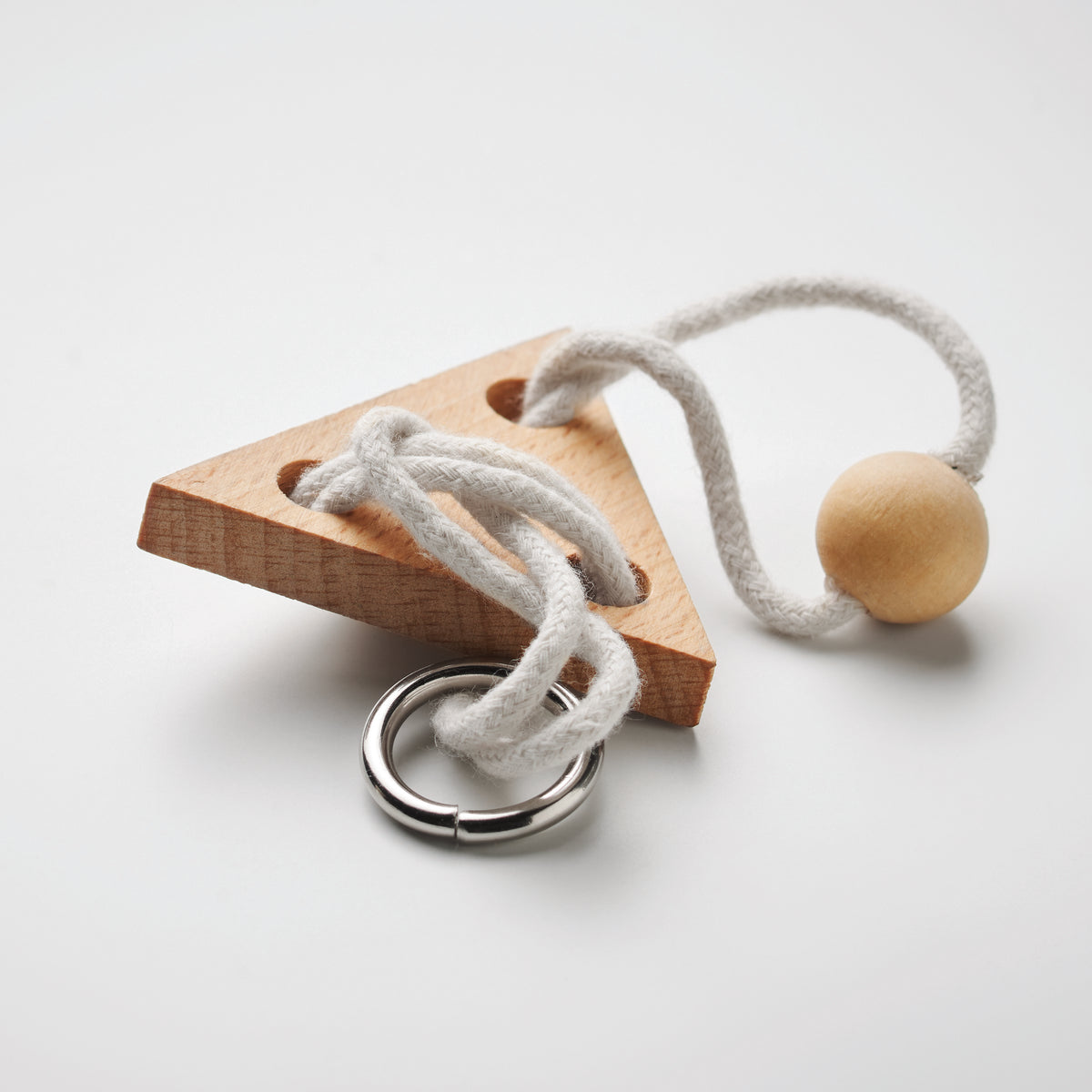 NERVE – Wooden brain teaser triangle – item detail picture