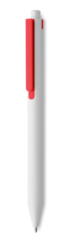 SIDE – Recycled ABS push button pen – Red