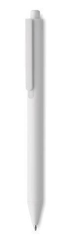 SIDE – Recycled ABS push button pen – White