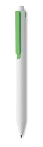SIDE – Recycled ABS push button pen – Lime