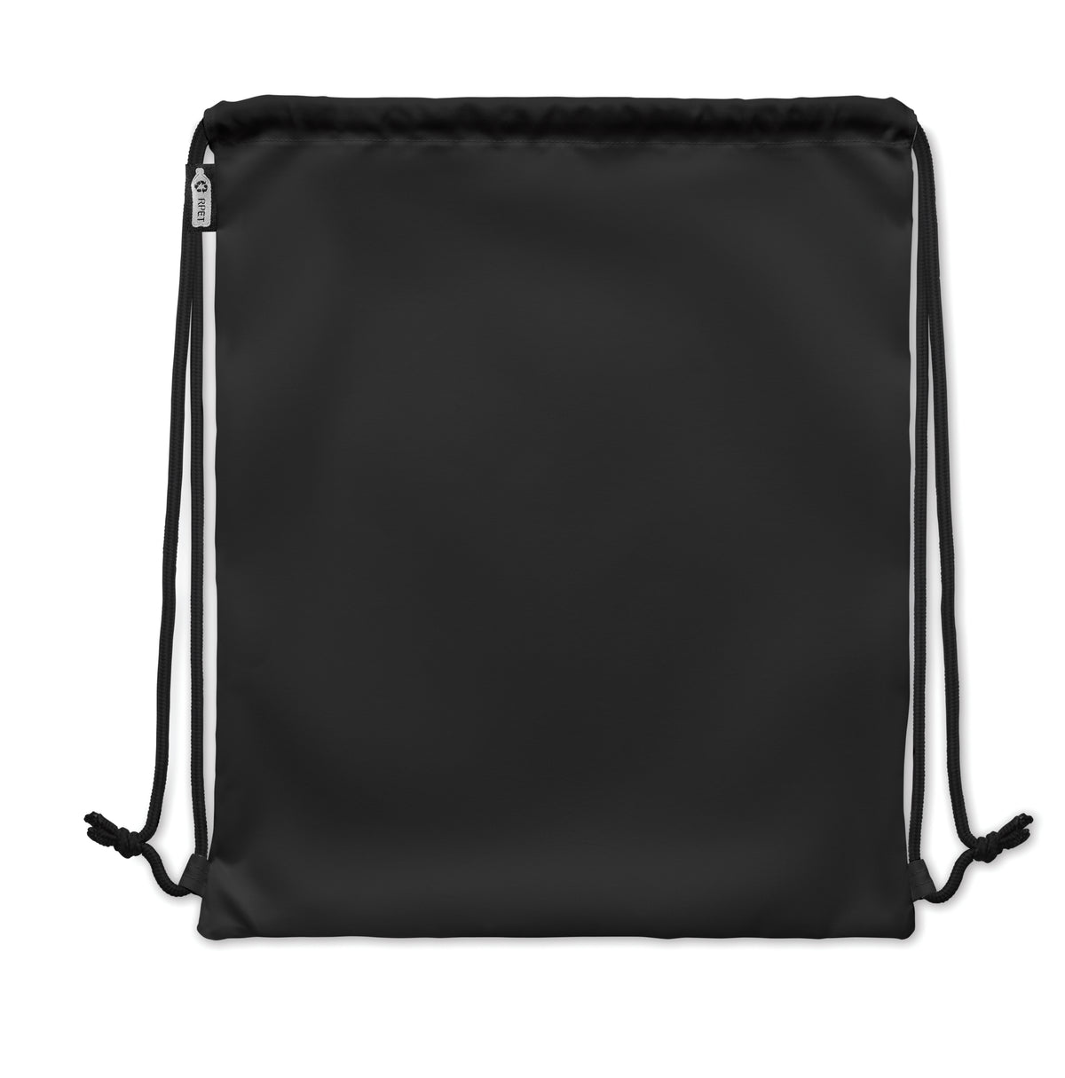 NIGHT – Large drawstring bag 300D RPET – item picture back