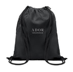 NIGHT – Large drawstring bag 300D RPET – item picture printed