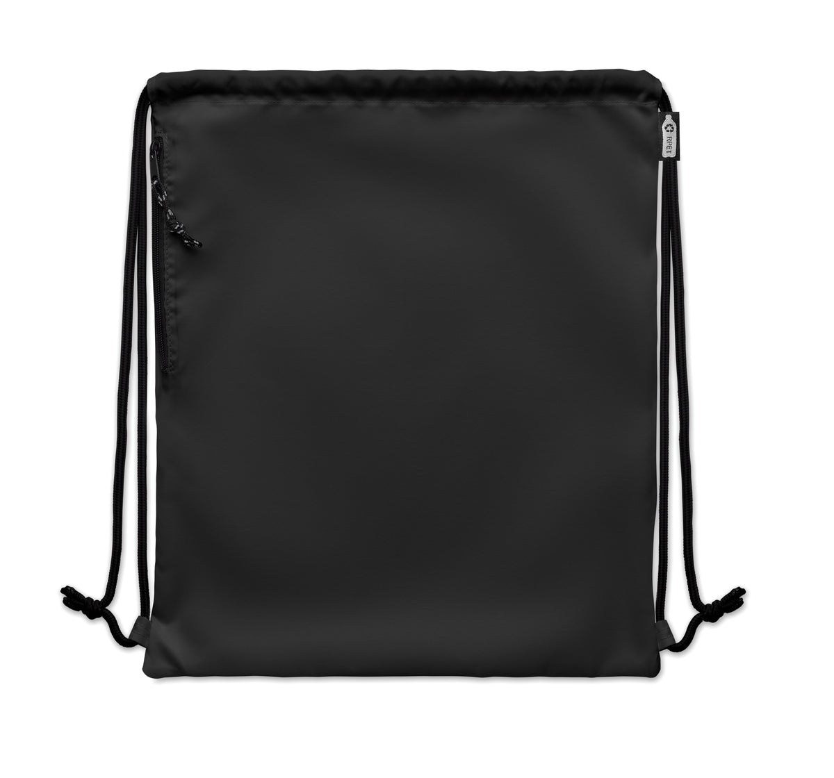 NIGHT – Large drawstring bag 300D RPET – item picture side