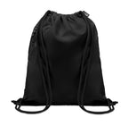 NIGHT – Large drawstring bag 300D RPET – Black