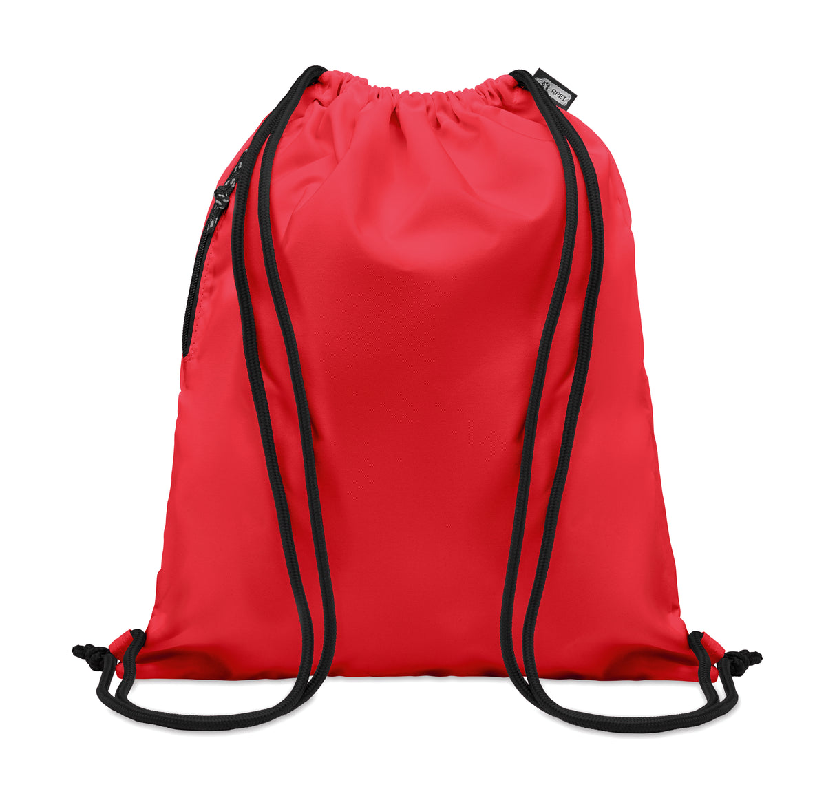 NIGHT – Large drawstring bag 300D RPET – Red