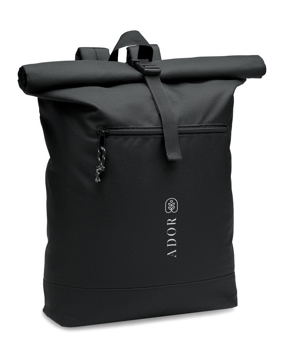 NAPA – 600D RPET rolltop backpack – item picture printed
