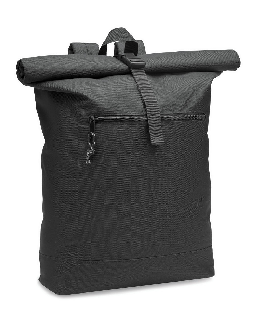 NAPA – 600D RPET rolltop backpack – Black