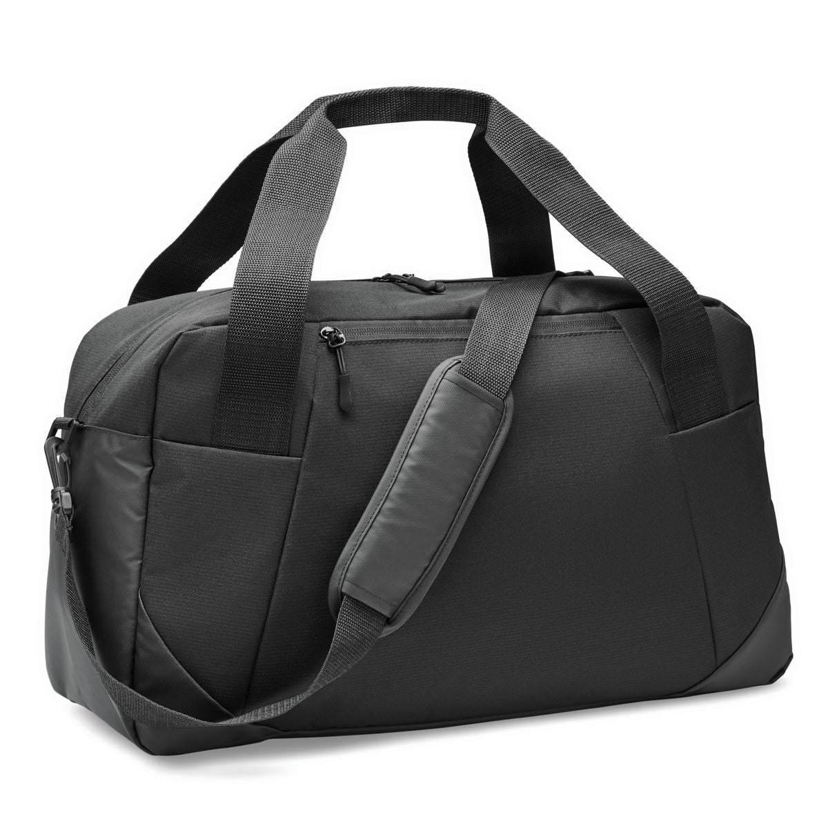 GRENOBLE – 300D ripstop sports bag – Black