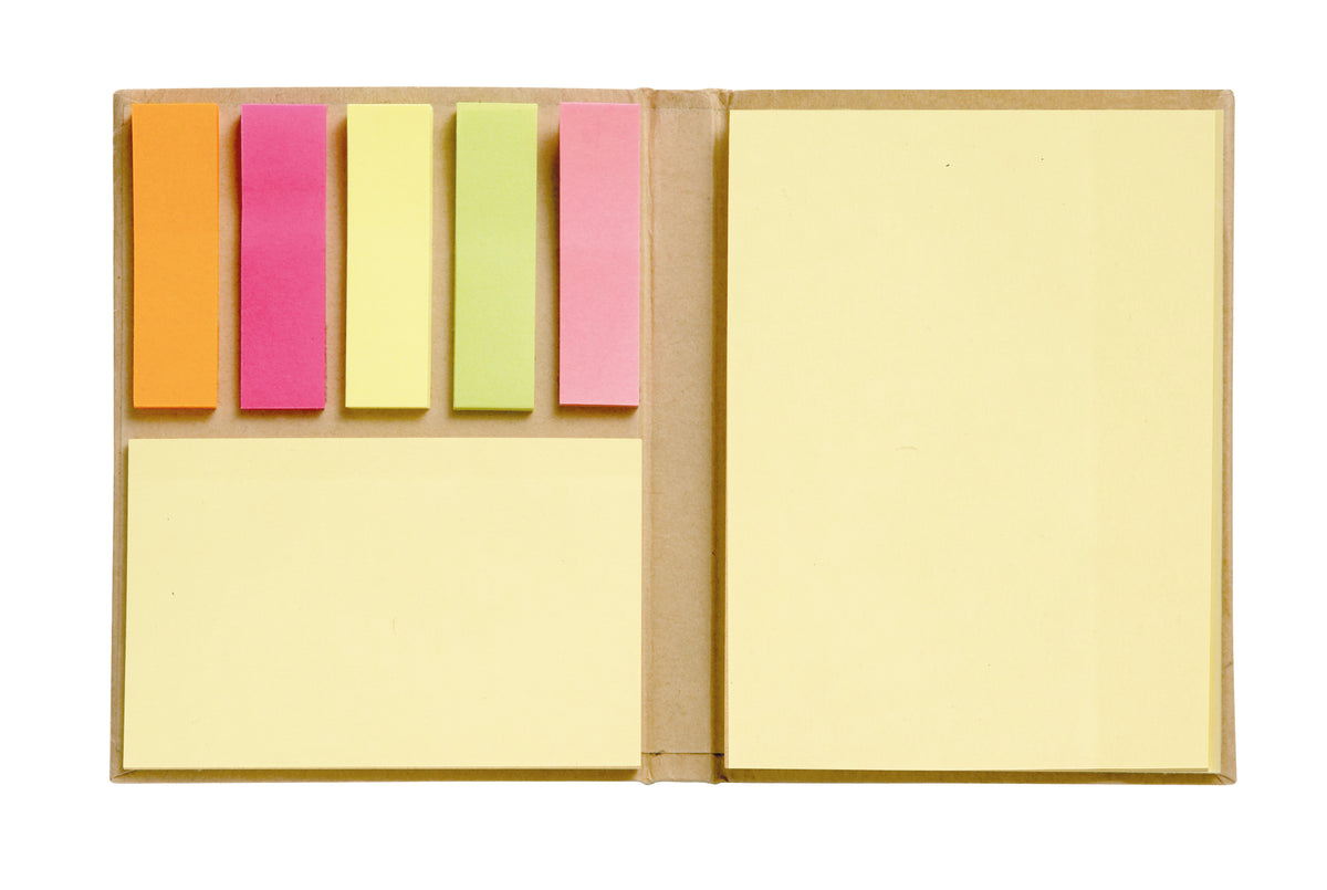 RECYCLO – Sticky note memo pad recycled – item picture back