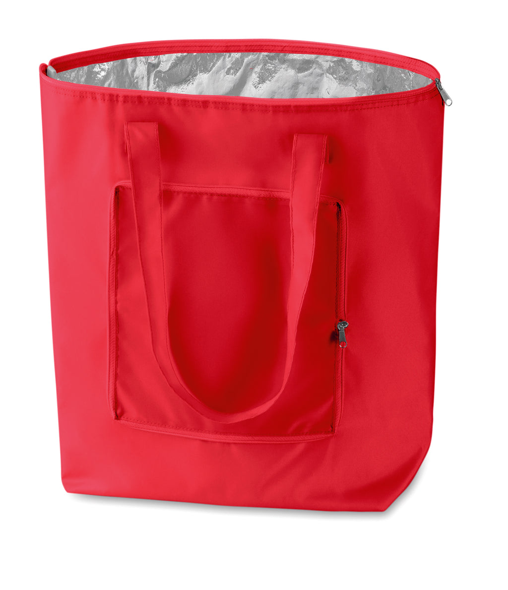 PLICOOL – Foldable cooler shopping bag – Red