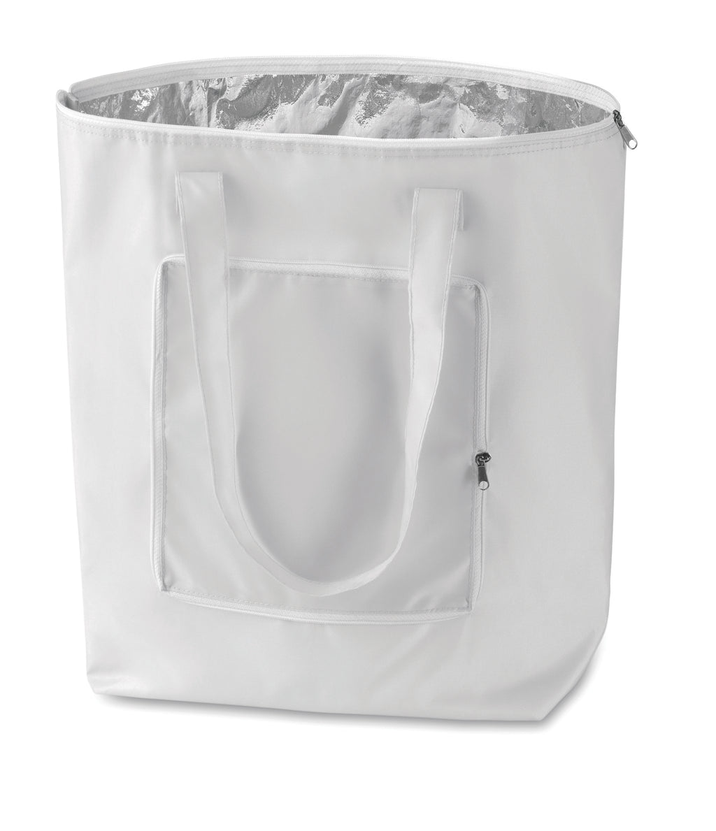 PLICOOL – Foldable cooler shopping bag – White