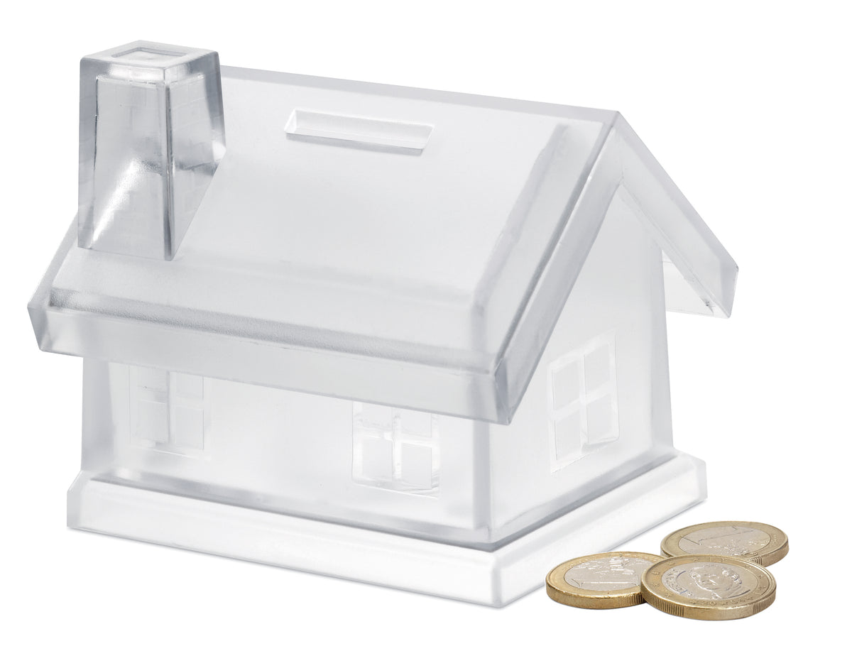 MYBANK – Plastic house coin bank – item picture back